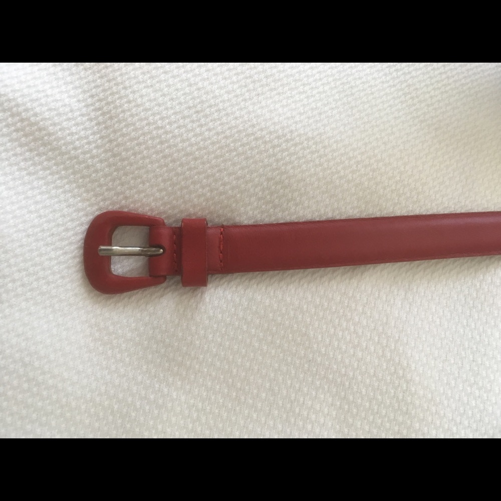 Women’s Talbots Leather Belt - Dark Red
